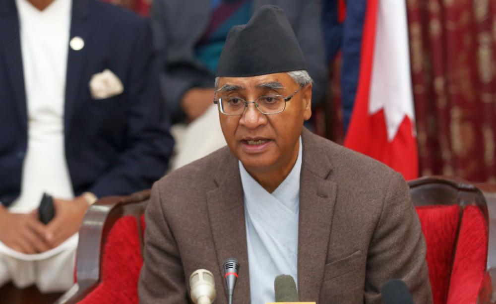 The Weekend Leader - Nepal PM Deuba to reach India on four-day visit on Sunday